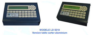 Indicateur LD 5218, version table, carter aluminium